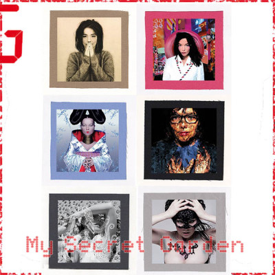 Bjork - Debut, Post Album Cloth Patch or Magnet Set 